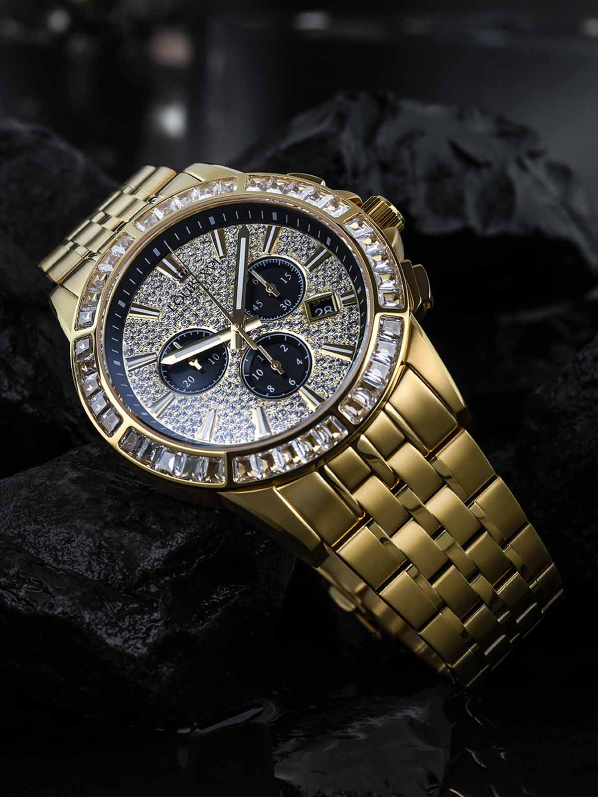 Majesté Iced Out Baguette 1130-LOUIS XVI
