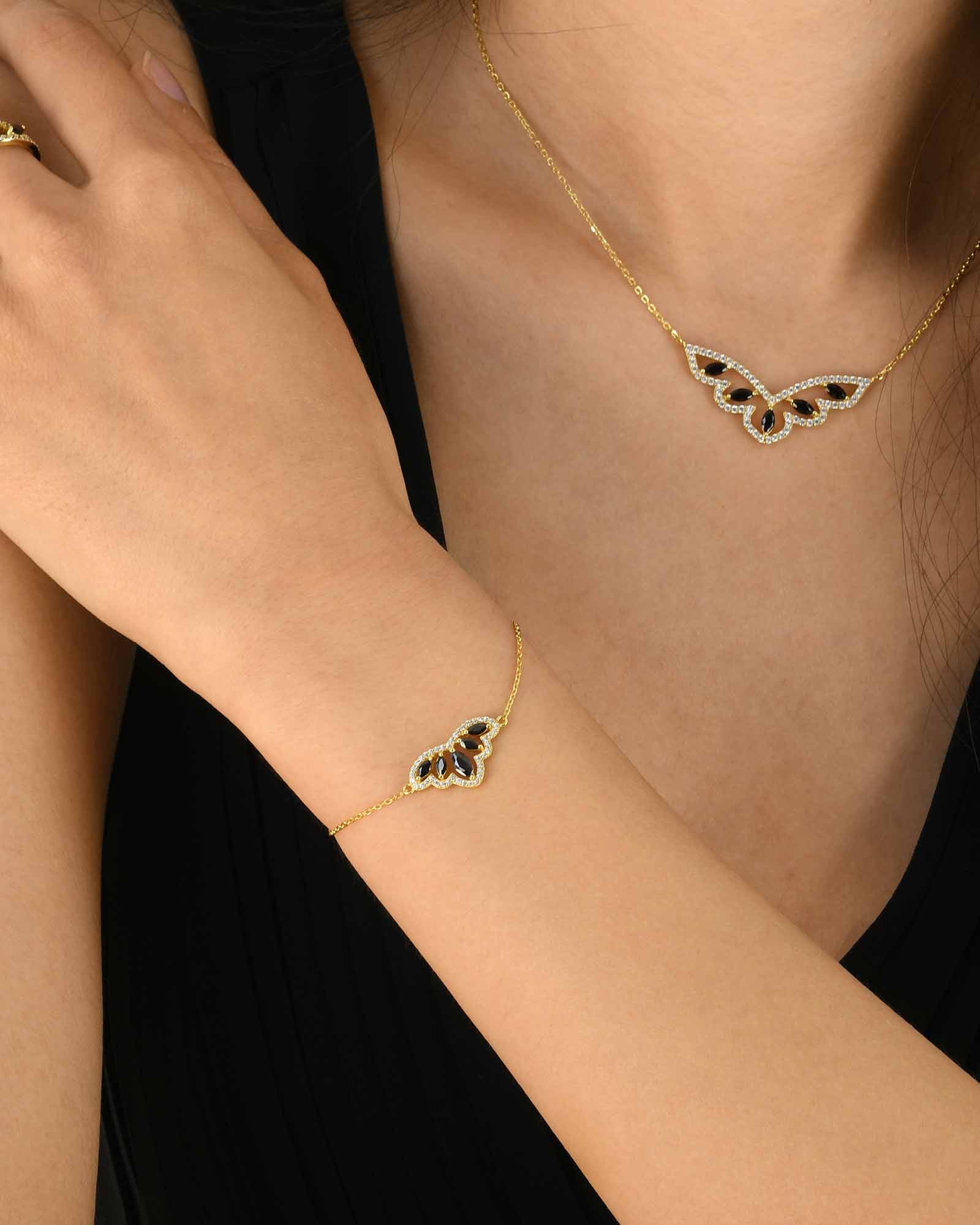 Noir Marquise Armband - 8320300