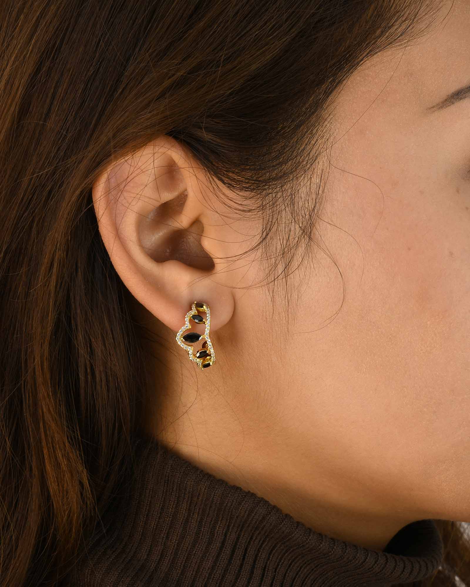 Noir Marquise Ohrringe - 8340300