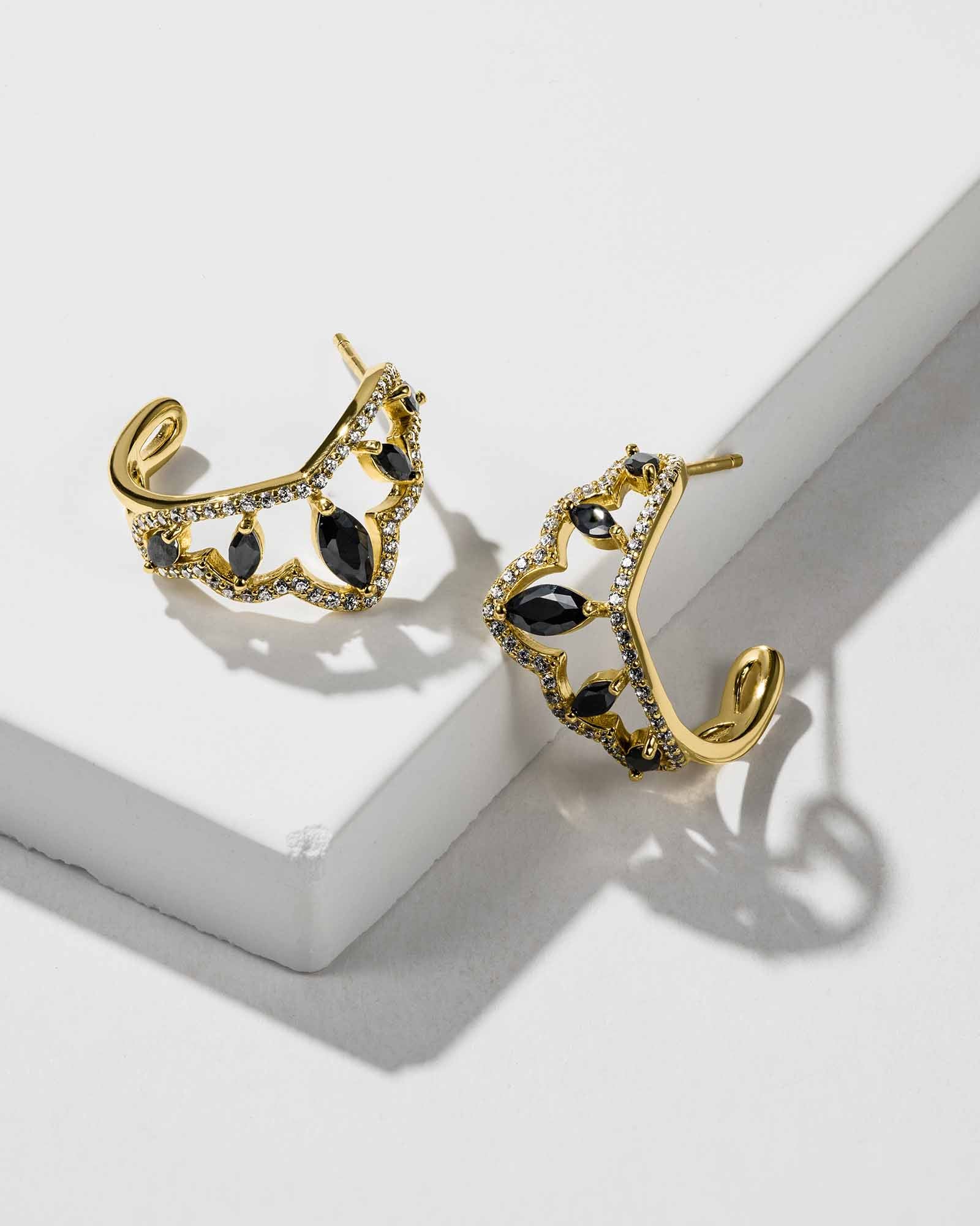 Noir Marquise Øreringe - 8340300