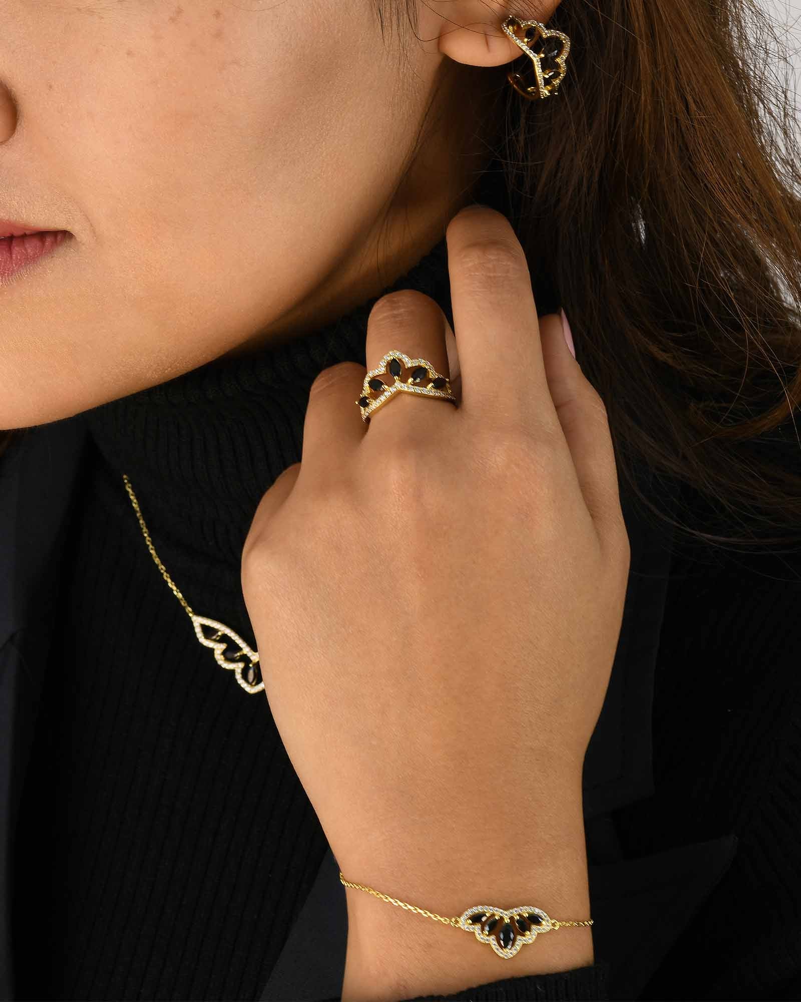 Noir Marquise Ringe - 8310300