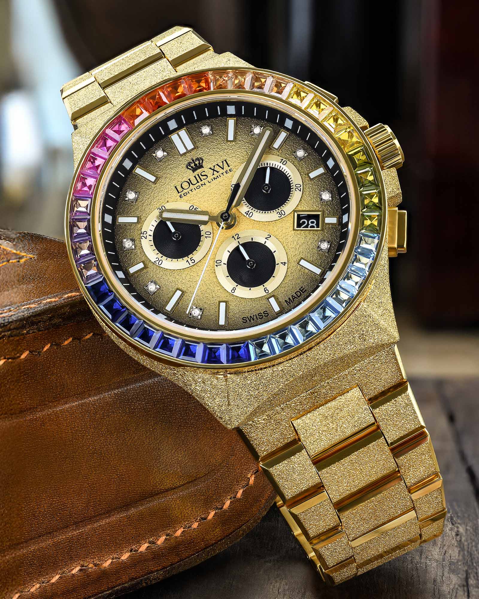 Le Monarque 1218 - 42mm Rainbow-LOUIS XVI