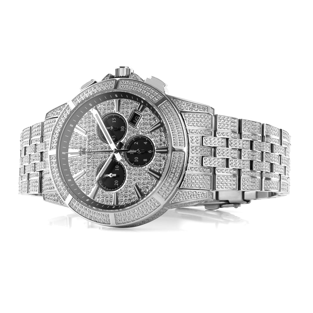 Majesté Iced Out 1122 - 43mm-LOUIS XVI