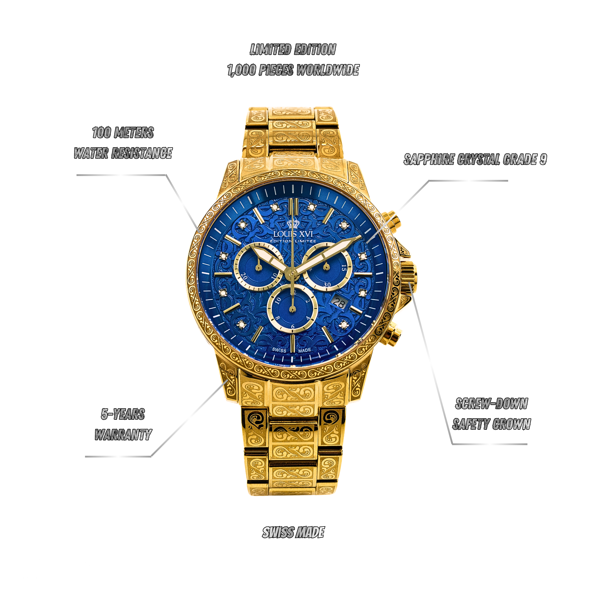 LOUIS XVI limited edition watch