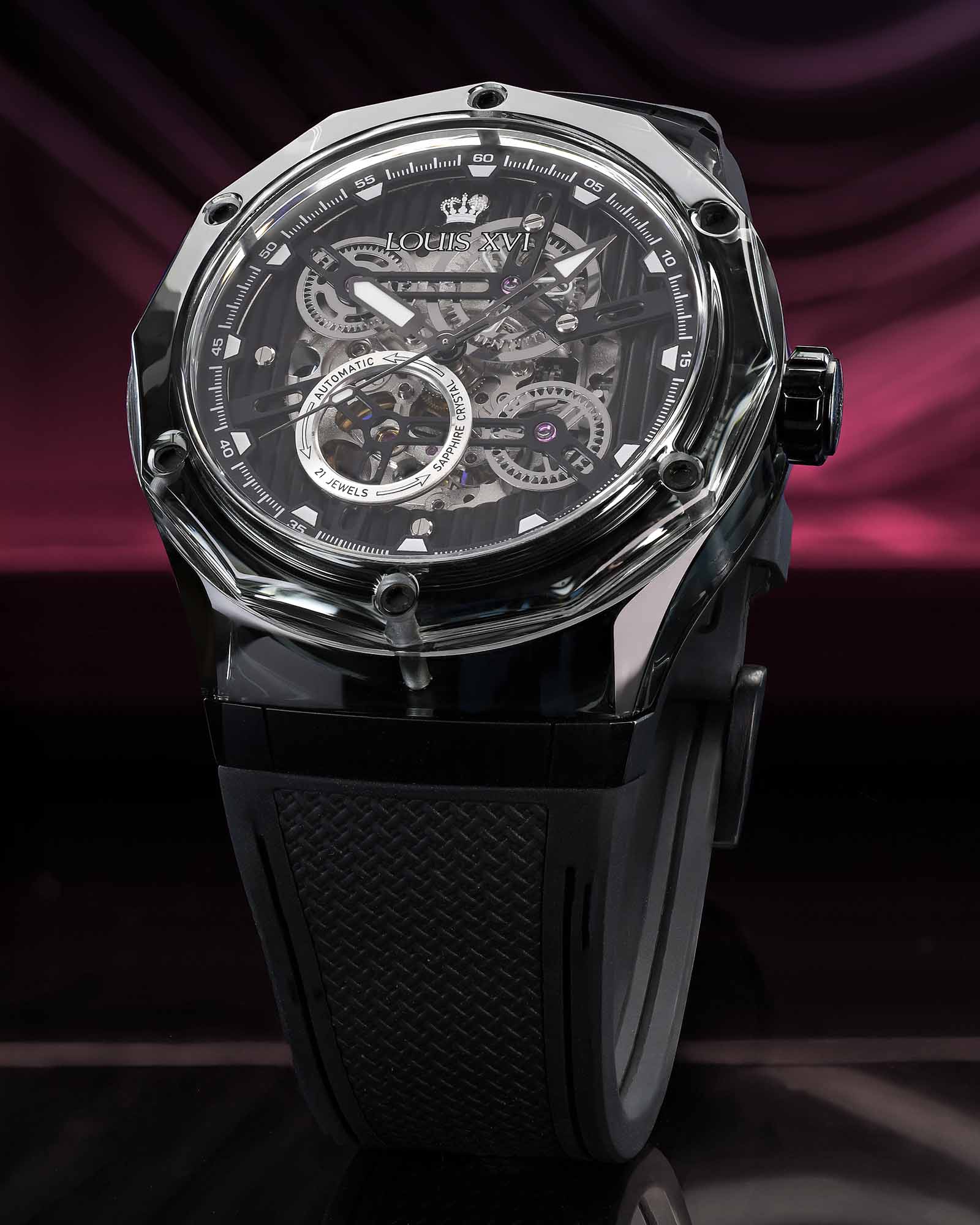 La Lumière Glas Automatik Ref. 3884 – Diamond Black